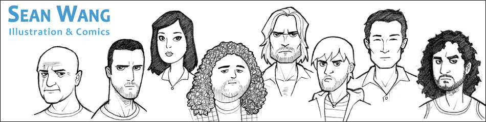 The Lost Cast from 2006 Sketchbook