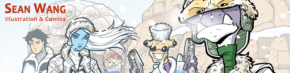 Banner Image from Sean Wang's Runners: The Big Snow Job